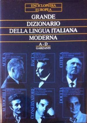 GRANDE DIZIONARIO DELLA LINGUA ITALIANA MODERNA A-D